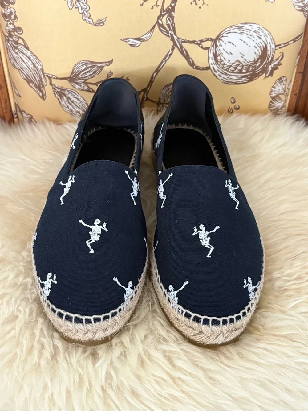 ALEXANDER MCQUEEN Dancing Skeleton espadrilles
